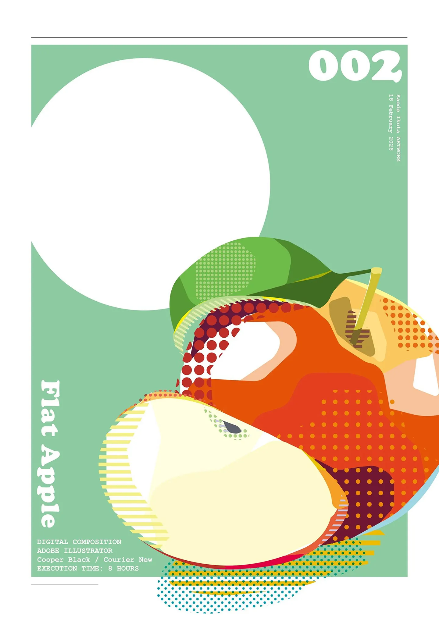 Flat Apple 作品画像