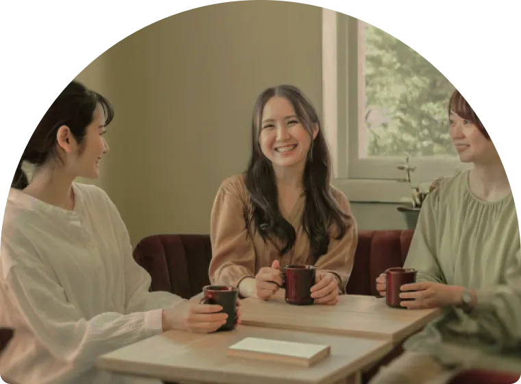 喫茶店での交流